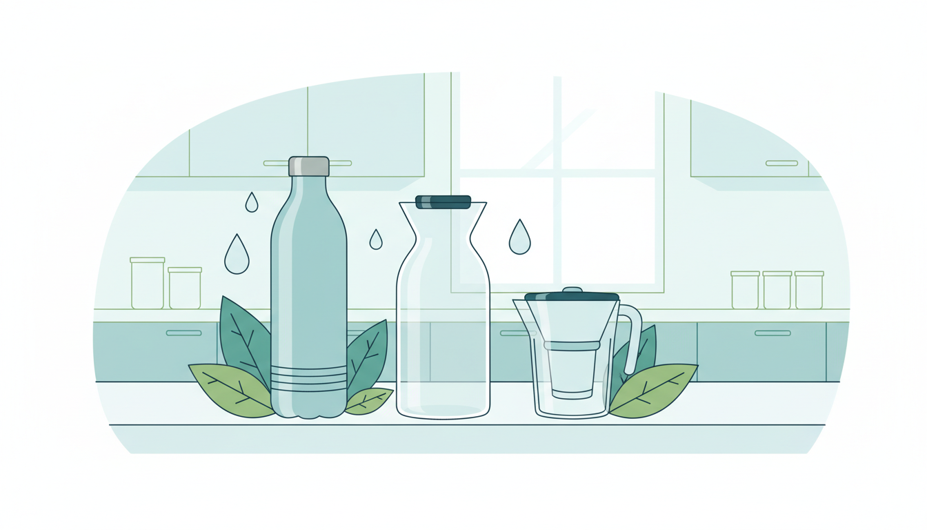 Plastikfreie Wasserlösungen: So schützt du Umwelt und Geldbeutel